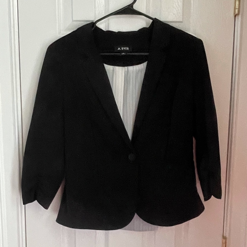A. Byer Black Blazer